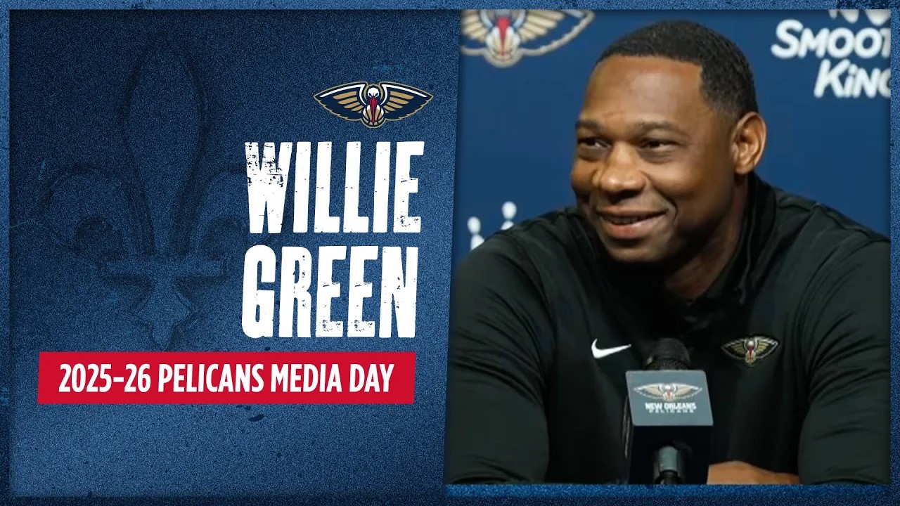 Willie Green Interview | 2025 Pelicans Media Day