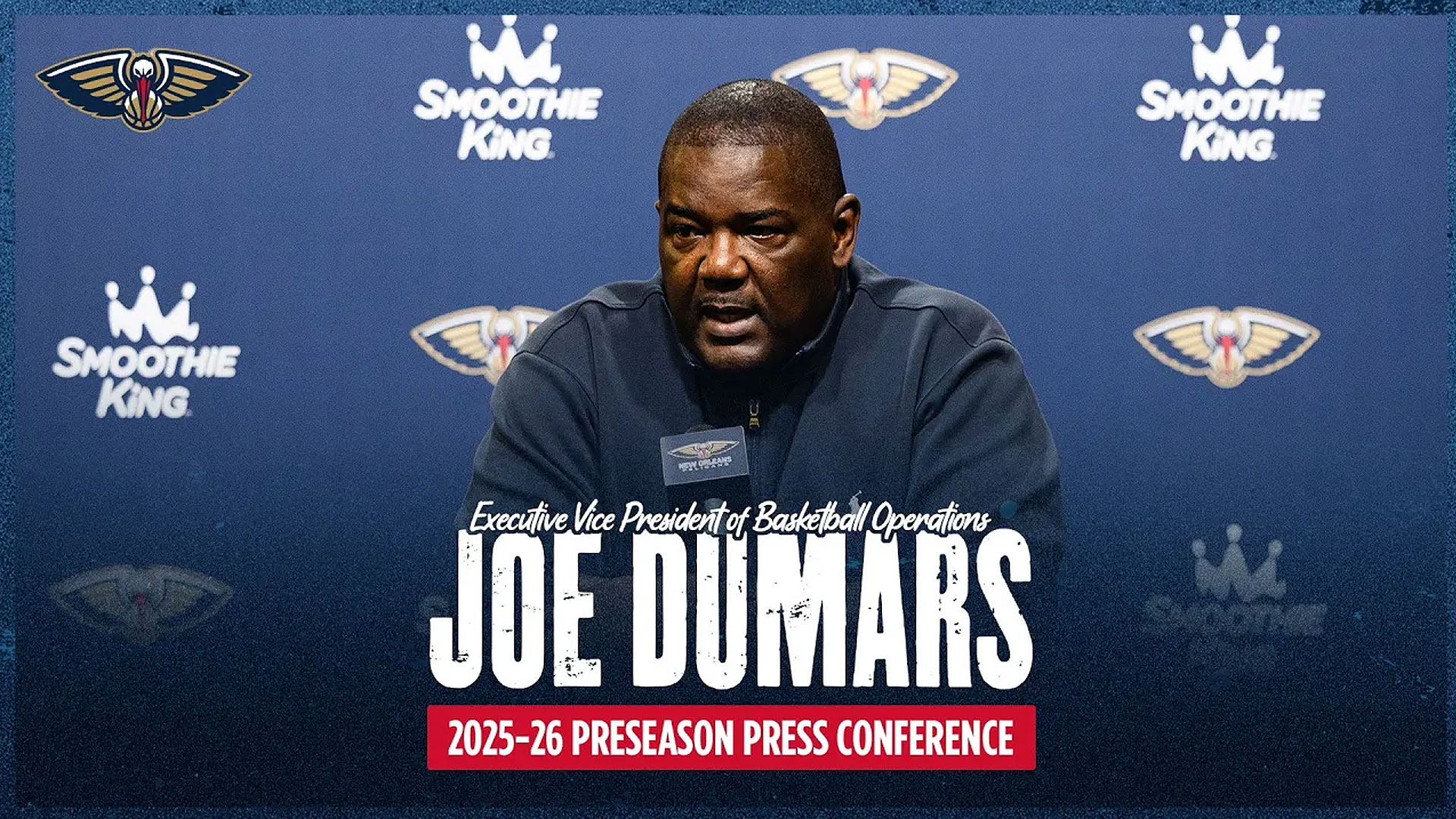 Joe Dumars 2025-26 Preseason Press Conference